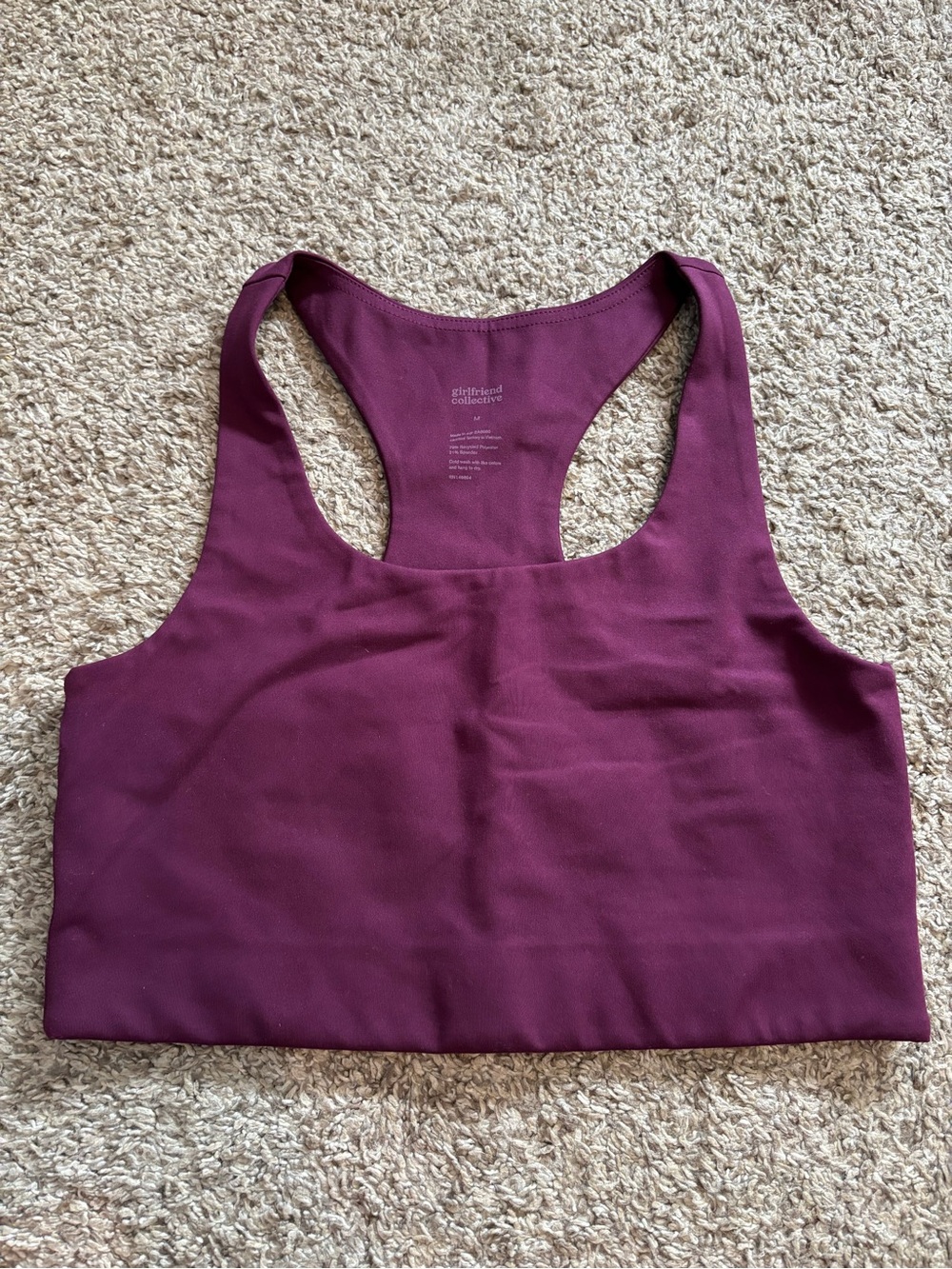 Girlfriend collective sports bra